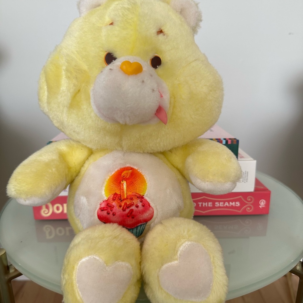 Care Bears Vintage Birthday Bear 1983
